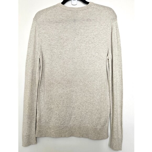 COS Cotton + Yak Hair Blend Lightweight Long Sleeve Crewneck Sweater, Small - Picture 2 of 9